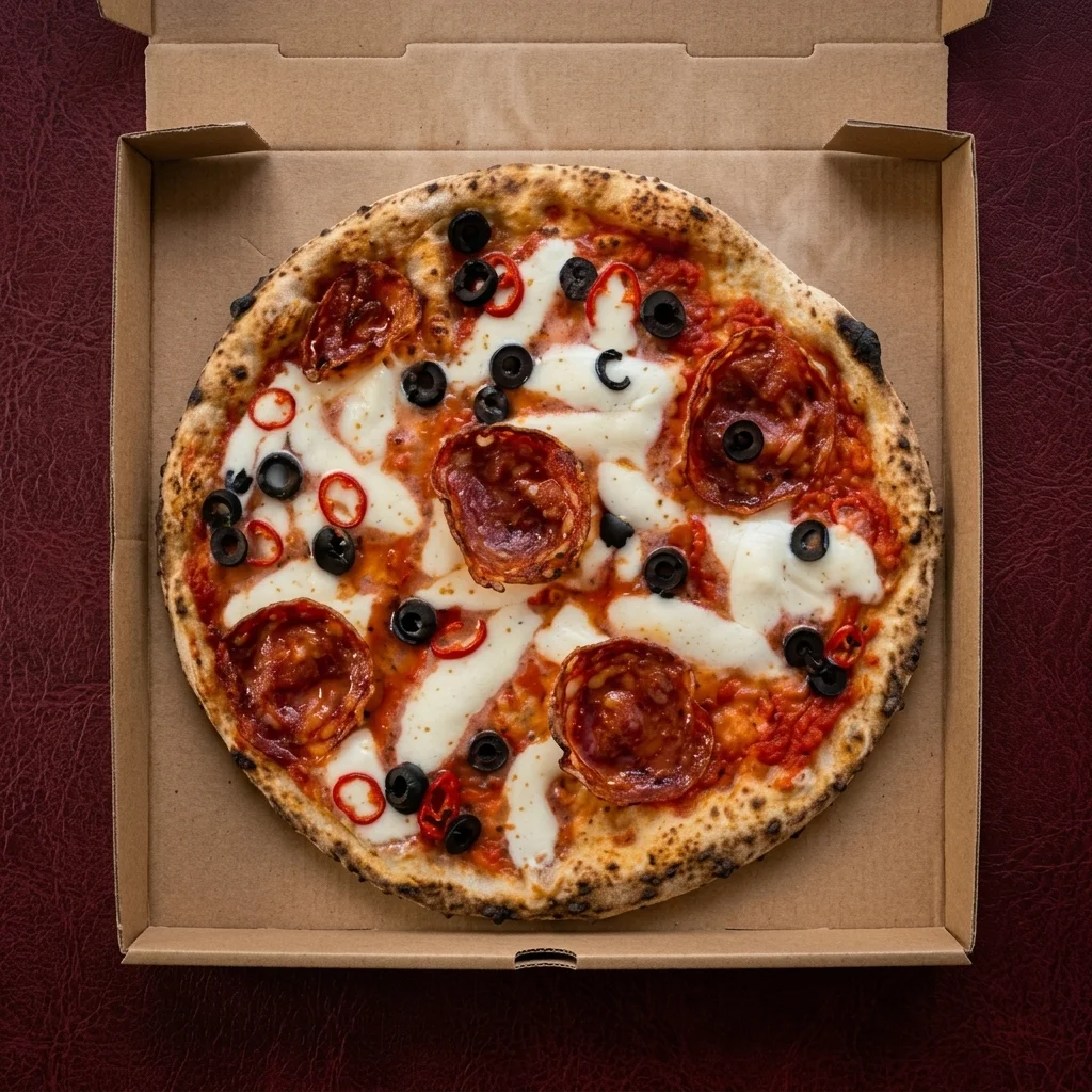 Build your own pizza with fresh toppings at CrustyCraft Pizza Transcona Winnipeg
