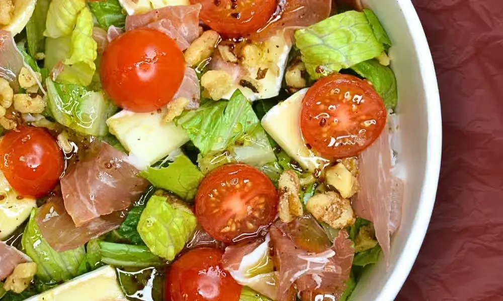 Italian salads – Caprese, Prosciutto and Greek at CrustyCraft Pizza Transcona Winnipeg