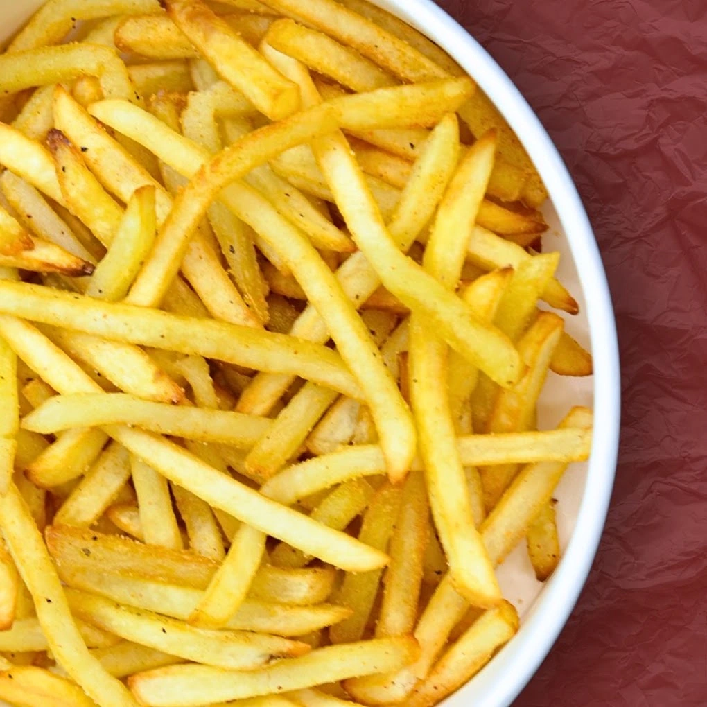Truffle fries, regular fries and wood-fired bruschetta at CrustyCraft Pizza Transcona Winnipeg